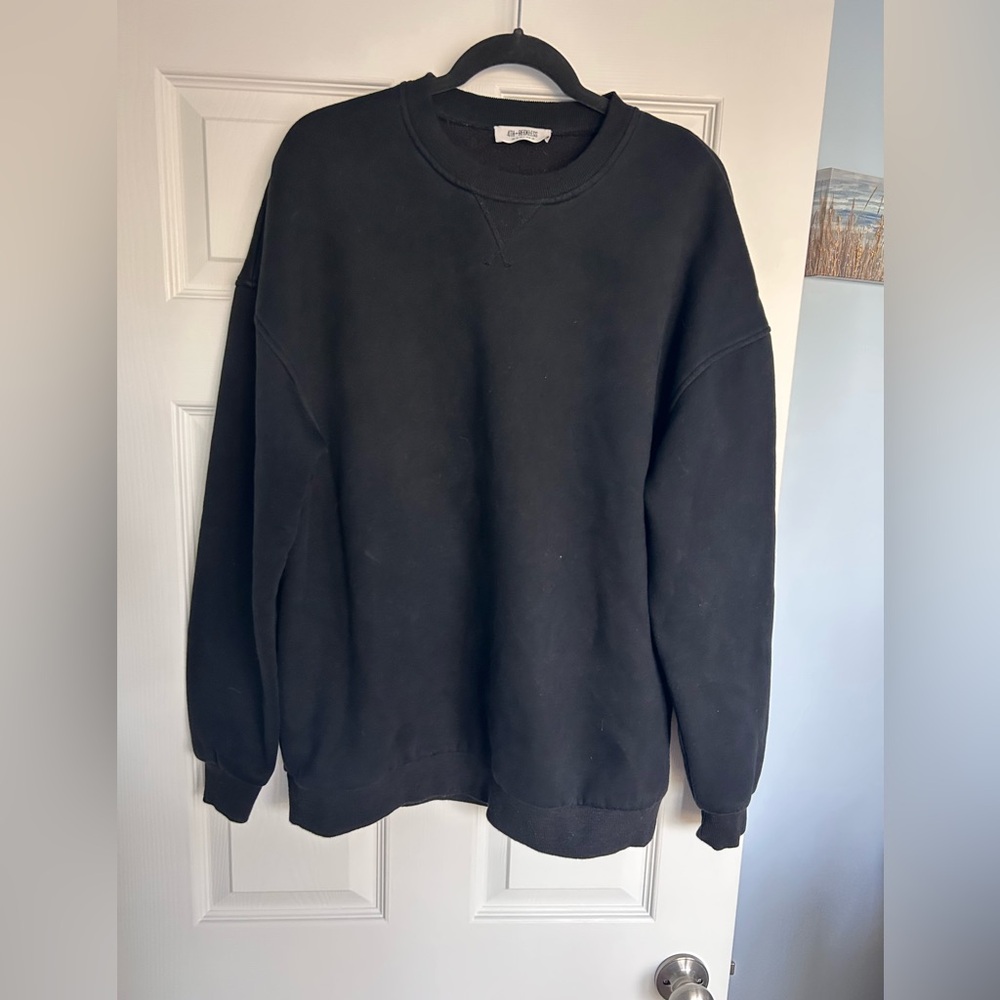 4th Reckless Women’s Black Crewneck Sweatshirt